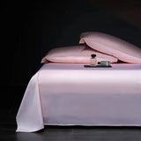 Luxury 100% Egyptian Cotton Reversible Duvet Cover Set - Silver & Purple Julia M LifeStyles