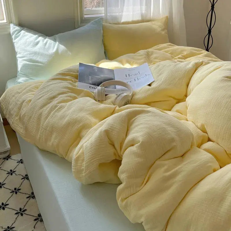 Ultra Soft Washed Microfiber Duvet Cover Set with Pillowcases Julia M LifeStyles