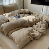 Ultra Soft Washed Microfiber Duvet Cover Set with Pillowcases Julia M LifeStyles