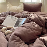 Ultra Soft Washed Microfiber Duvet Cover Set with Pillowcases Julia M LifeStyles