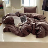 Ultra Soft Washed Microfiber Duvet Cover Set with Pillowcases Julia M LifeStyles