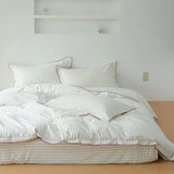Luxury 100% Cotton Duvet Cover Set with Soft Texture & Pillowcases - Julia M LifeStyles