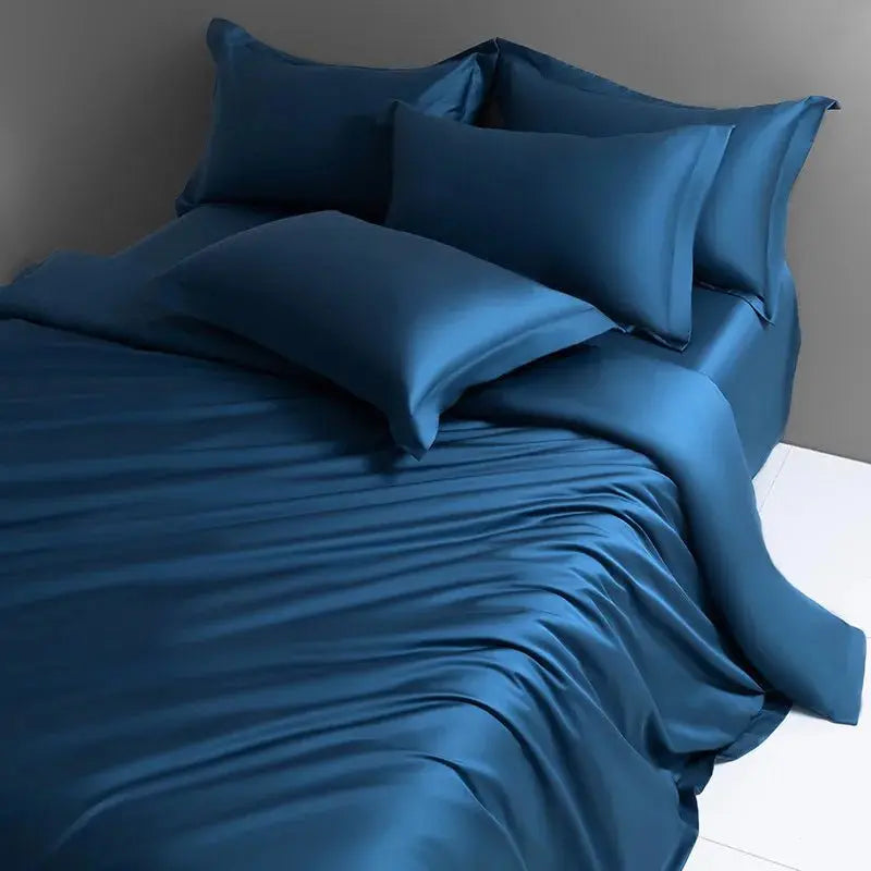 Luxury 1000TC Long Staple Cotton Silky Sateen Duvet Cover Set - Julia M LifeStyles