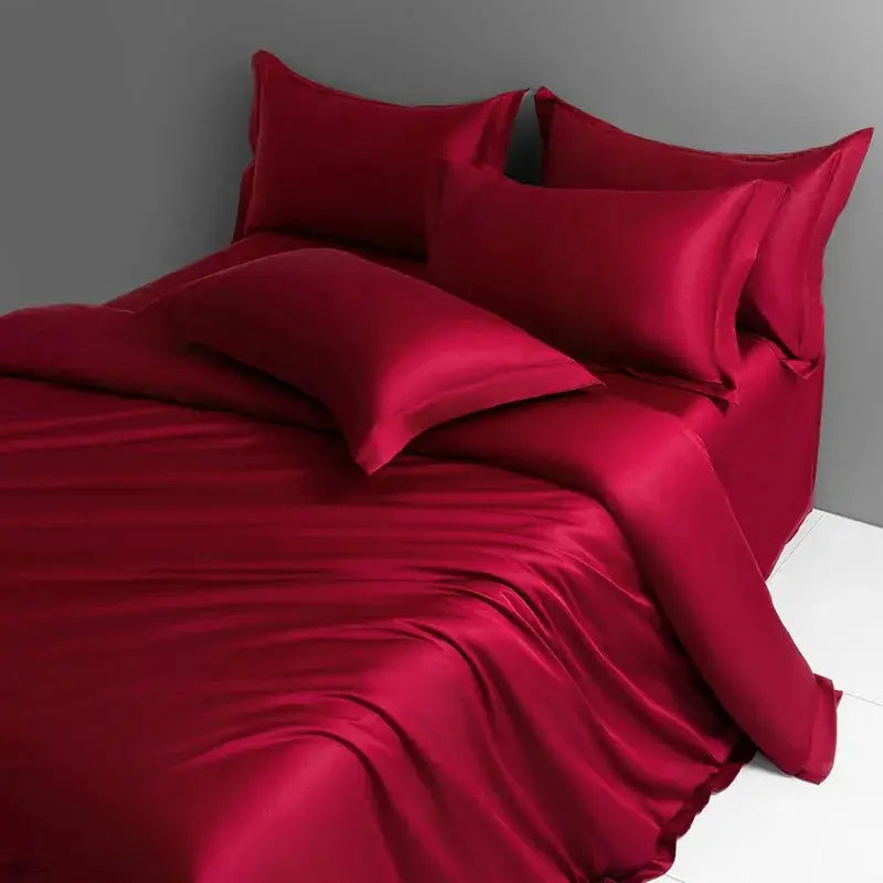 Luxury 1000TC Long Staple Cotton Silky Sateen Duvet Cover Set - Julia M LifeStyles