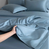 1000TC Long Staple Cotton Silky Sateen Smooth Texture Luxury Soft 3Pcs Duvet cover Pillowcases for All Season Twin Double Queen - Julia M LifeStyles
