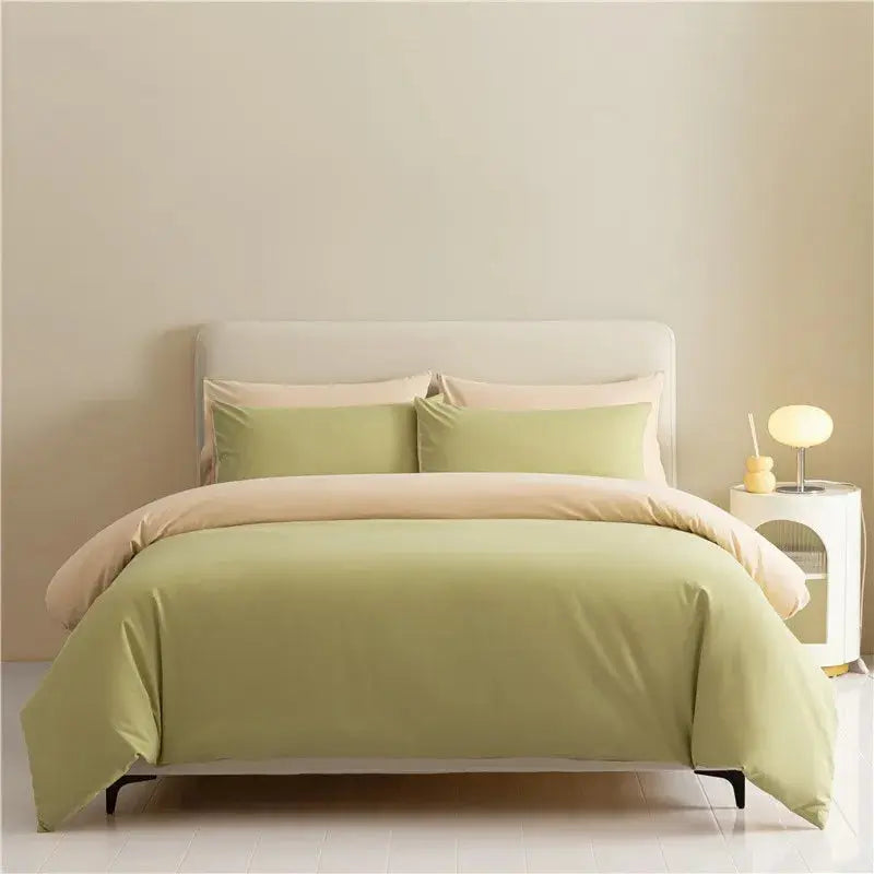 Luxurious Reversible Brushed Cotton Duvet Cover Set with Pillowcases Julia M LifeStyles