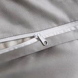 Luxury 1000TC Egyptian Cotton Duvet Cover Set with Silver Embroidery Julia M LifeStyles