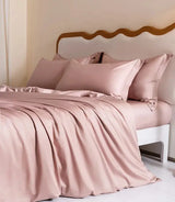 Luxury 1000TC Egyptian Cotton Duvet Cover Set with Silver Embroidery Julia M LifeStyles