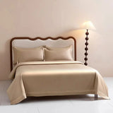 Luxury 1000TC Egyptian Cotton Duvet Cover Set with Silver Embroidery Julia M LifeStyles