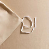 Luxury 1000TC Egyptian Cotton Duvet Cover Set with Silver Embroidery Julia M LifeStyles