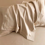 Luxury 1000TC Egyptian Cotton Duvet Cover Set with Silver Embroidery Julia M LifeStyles