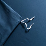 Luxury 1000TC Egyptian Cotton Duvet Cover Set with Silver Embroidery Julia M LifeStyles