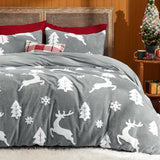Bedsure Luxurious Faux Fur 3-Piece Duvet Cover Set - Ultra Soft Cozy Bedding Julia M LifeStyles