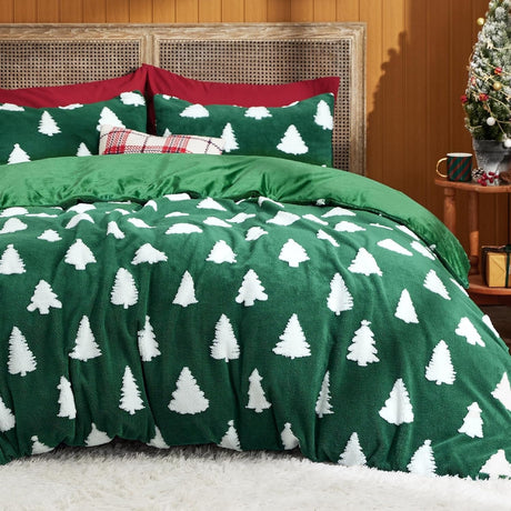 Bedsure Luxurious Faux Fur 3-Piece Duvet Cover Set - Ultra Soft Cozy Bedding Julia M LifeStyles