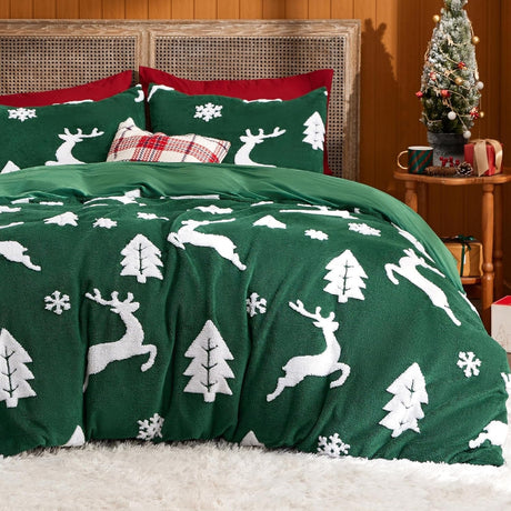 Bedsure Luxurious Faux Fur 3-Piece Duvet Cover Set - Ultra Soft Cozy Bedding Julia M LifeStyles