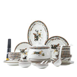 Elegant Bone China Horse Design Tableware Set Julia M LifeStyles