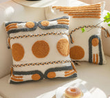 Bohemian Embroidered Tassel Pillow Case 45x45cm Julia M LifeStyles