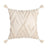 Bohemian Embroidered Tassel Pillow Case 45x45cm Julia M LifeStyles
