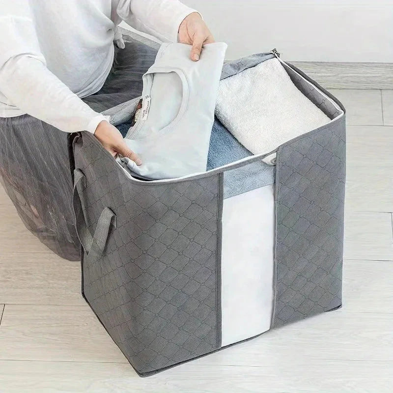 Extra Large Portable Storage Bag for Clothing and Quilts with Window Julia M LifeStyles