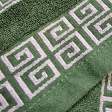 2PCS Green Bath Towels Set - Julia M LifeStyles