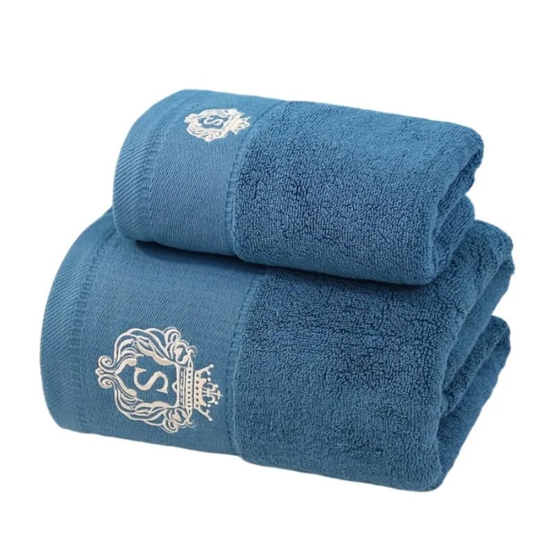 2PCS Green Bath Towels Set - Julia M LifeStyles
