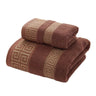 2PCS Green Bath Towels Set - Julia M LifeStyles