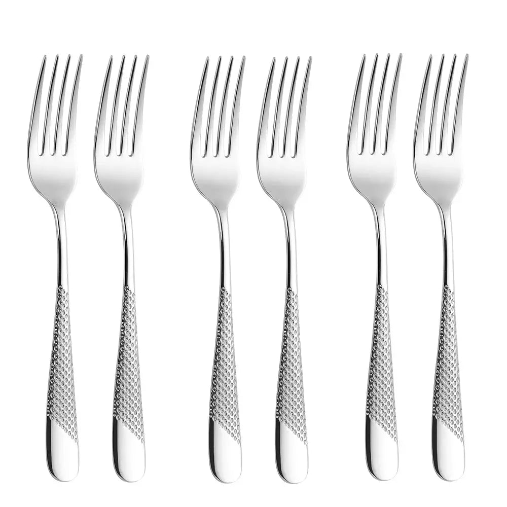 Luxurious Gold Inlay Stainless Steel Dinnerware Set 🍽️ - Julia M LifeStyles