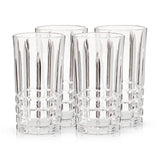 Highland Luxury Borosilicate Highball Tumblers Set of 4 Julia M LifeStyles