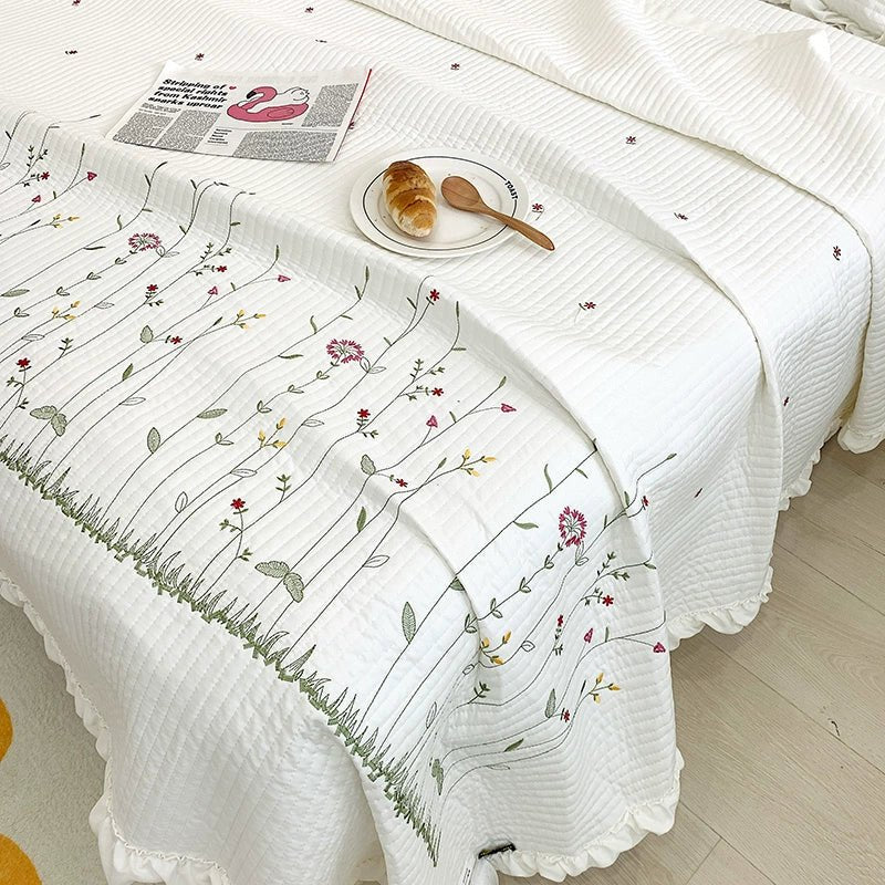 Julia M Lifestyles Ice Silk Summer Blanket Set - Julia M LifeStyles