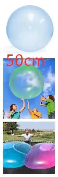 Big Inflatable Ball Children's Toy Elastic Ball Water Ball Bubble Ball Inflatable Ball - Julia M LifeStyles