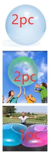 Big Inflatable Ball Children's Toy Elastic Ball Water Ball Bubble Ball Inflatable Ball - Julia M LifeStyles