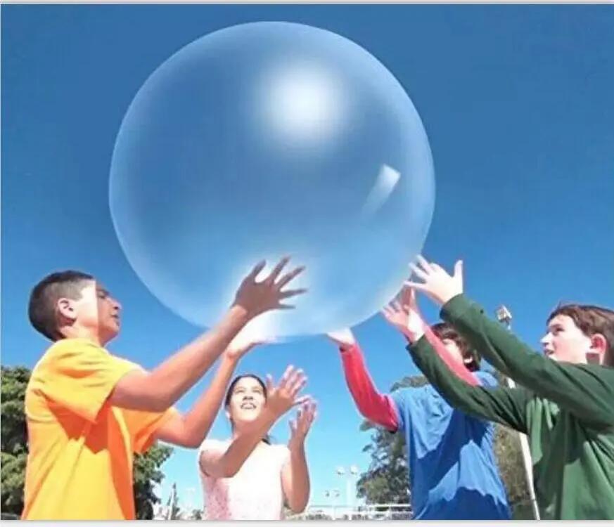 Big Inflatable Ball Children's Toy Elastic Ball Water Ball Bubble Ball Inflatable Ball - Julia M LifeStyles