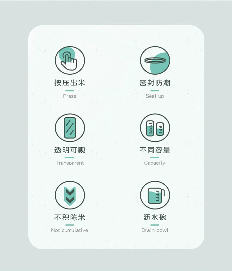 Luxurious Seal & Dispense Rice Storage Bucket Julia M LifeStyles