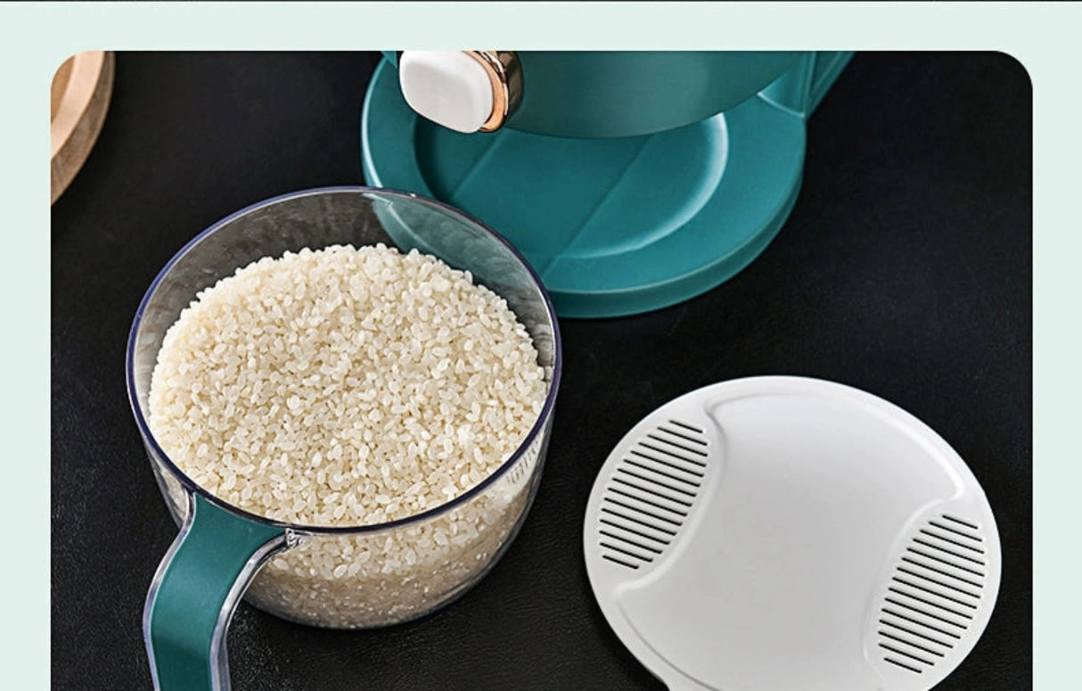 Luxurious Seal & Dispense Rice Storage Bucket Julia M LifeStyles