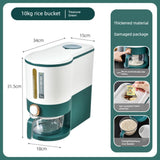 Luxurious Seal & Dispense Rice Storage Bucket Julia M LifeStyles