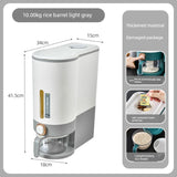 Luxurious Seal & Dispense Rice Storage Bucket Julia M LifeStyles