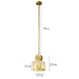 Nordic Marble+ Copper Pendant Lights LED Hanging Lamp Fixtures Bedroom Bedside Dining Room Indoor Lighting Lustres Luminaires G9 Julia M LifeStyles