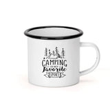 Luxury Enamelled Camping Cup - Personalize Your Adventure Julia M LifeStyles