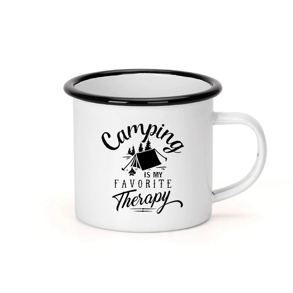 Luxury Enamelled Camping Cup - Personalize Your Adventure Julia M LifeStyles