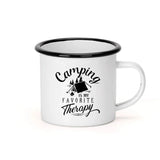 Luxury Enamelled Camping Cup - Personalize Your Adventure Julia M LifeStyles