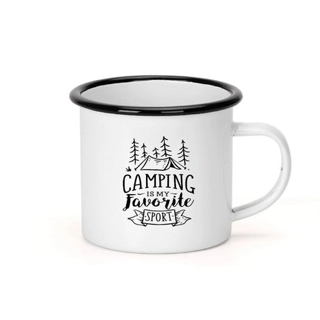 Luxury Enamelled Camping Cup - Personalize Your Adventure Julia M LifeStyles