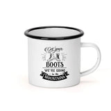 Luxury Enamelled Camping Cup - Personalize Your Adventure Julia M LifeStyles