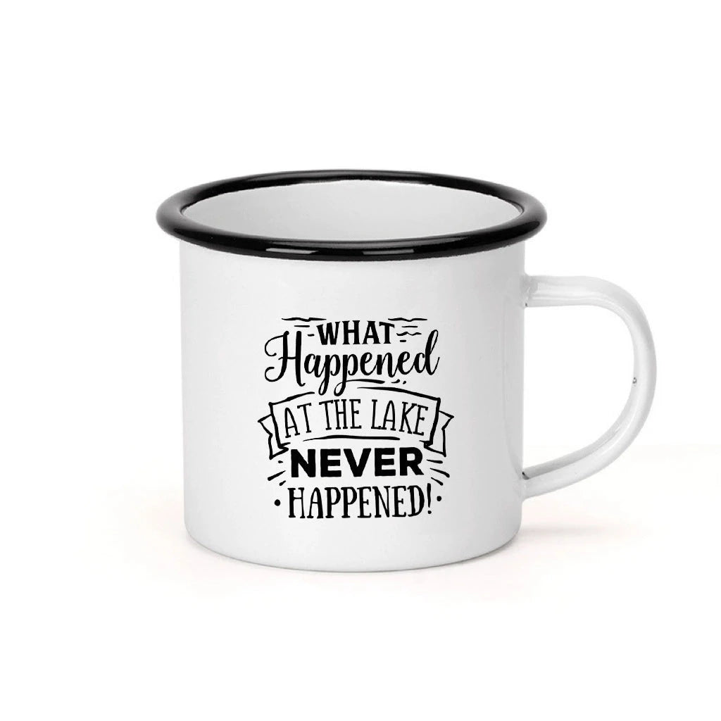 Luxury Enamelled Camping Cup - Personalize Your Adventure Julia M LifeStyles