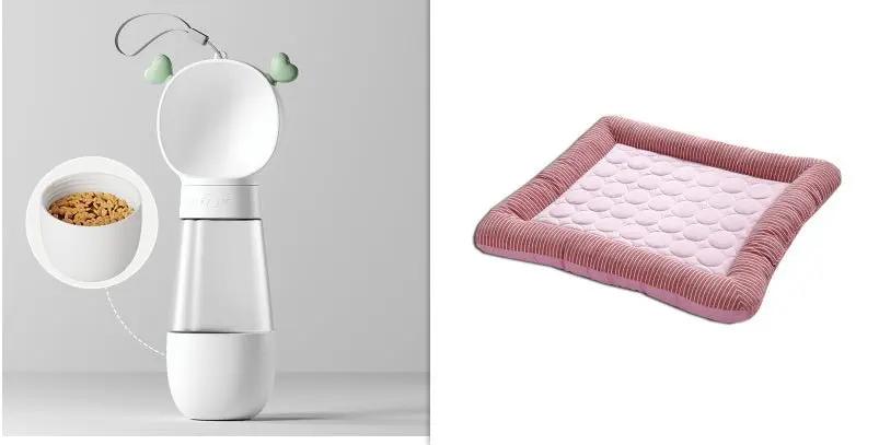 Pet Cooling Pad Bed For Dogs Cats Puppy Kitten Cool Mat Pet Blanket Ice Silk Material Soft For Summer Sleeping Blue Breathable - Julia M LifeStyles