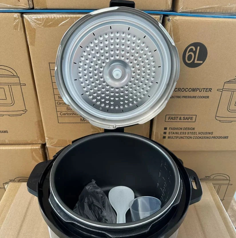 6L Multi-Functional Electric Pressure Cooker with Intelligent Features Julia M LifeStyles