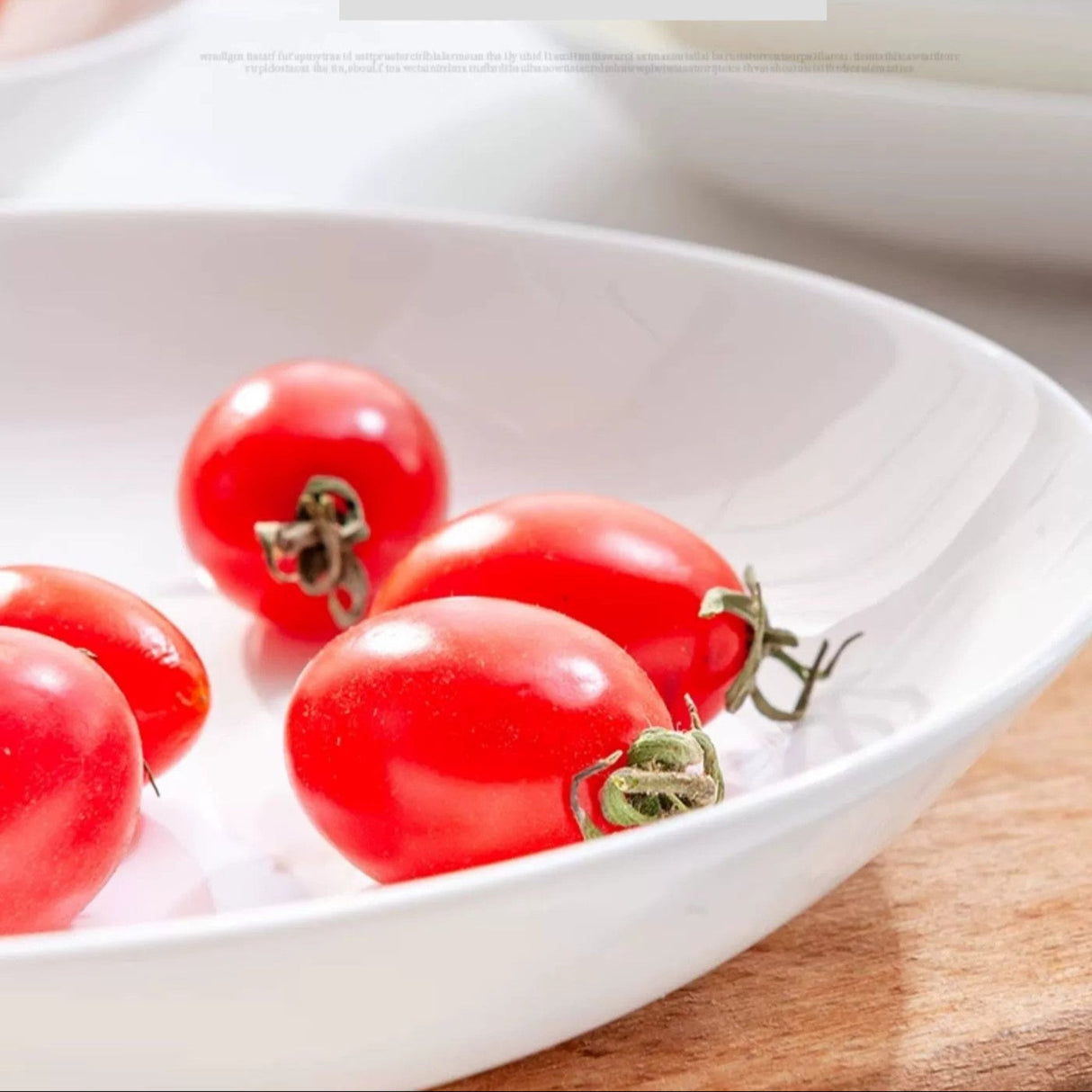 Pure White Tableware Porcelain Minimalist Size round Plate - Julia M LifeStyles