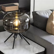 Modern Glass Table Lamp – Elegant Artistic Decor for Relaxation Spaces - Julia M LifeStyles