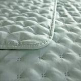 Stitch Taupe Quilt Set with 2Pillow Shams Reversible Quilted Bed Cover set Ultra Soft Lightweigh Microfiber Filler Dusty Pink - Julia M LifeStyles