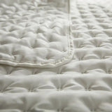 Stitch Taupe Reversible Quilt Set with Pillow Shams - Ultra Soft Microfiber - Julia M LifeStyles