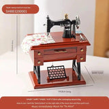 American Retro Clock Small Ornaments Home Decorations Living Room Desk Clock Desktop Clock For Home Bedroom Desk Clock Mute - Julia M LifeStyles